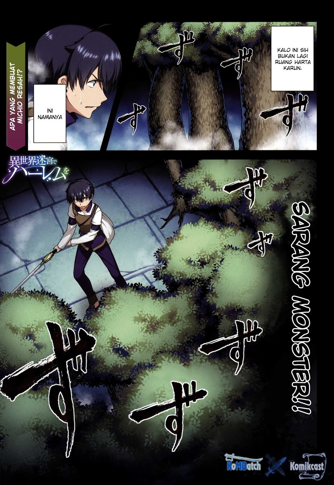 Isekai Meikyuu de Harem wo Chapter 06 Bahasa Indonesia